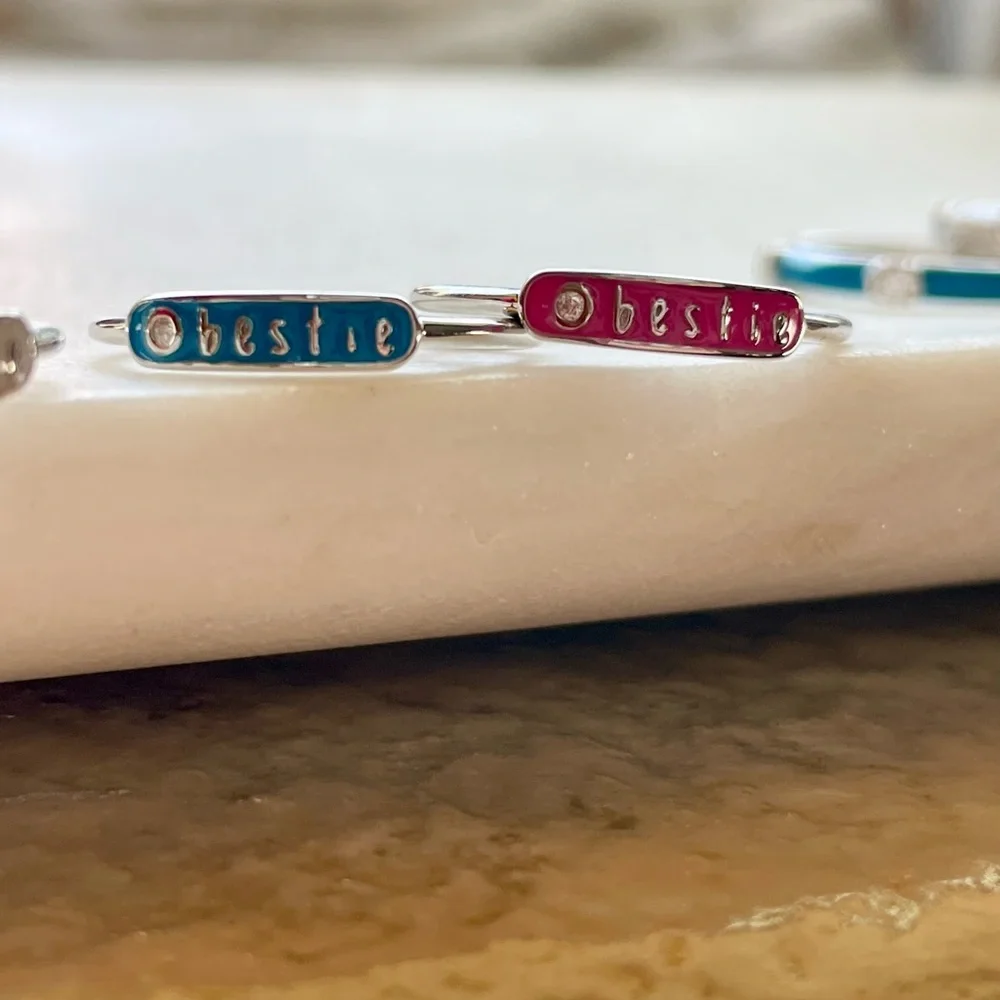 BFF 🦋 “bestie” rings - Picture 5 of 15